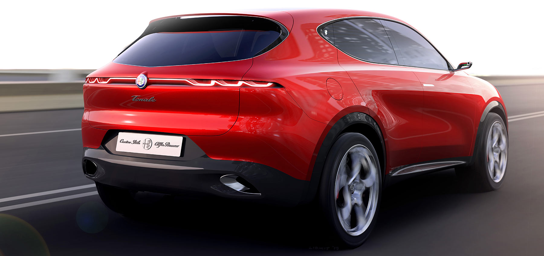 La nuova Alfa Romeo Tonale, un SUV ibrido